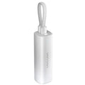 Powerbank 5000mAh Vention FHWM0/ 20W/ Gris/ Incluye Cable USB Tipo-C y Lightning
