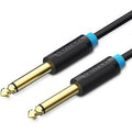 Cable Mono Vention BAABI/ Jack 6.5 Macho - Jack 6.5 Macho/ 3m/ Negro