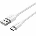 Cable USB 2.0 Tipo-C Vention CTHWG/ USB Tipo-C Macho - USB Macho/ 480Mbps/ 1.5m/ Blanco