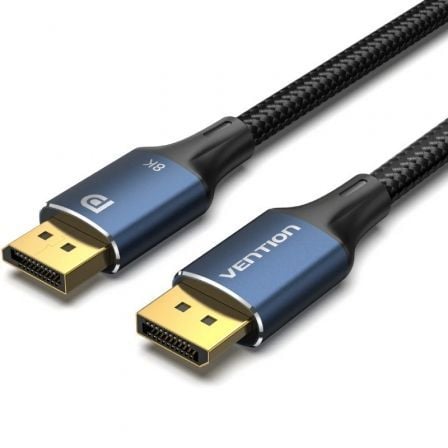 Cable DisplayPort 1.4 8K Vention HCELH/ DisplayPort Macho - DisplayPort Macho/ 2m/ Azul