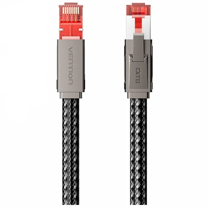 CABLE DE RED LATIGUILLO RJ45 GAMING CAT.8 SFTP AWG26 5 M GRIS VENTION