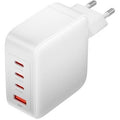 Cargador de Pared GaN Vention FEIW0-EU/ 3xUSB Tipo-C + Cable USB Tipo-C/ 1xUSB/ 140W