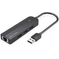 Hub USB 2.0 Vention CHPBB/ 3xUSB/ 1xMicro USB PD/ 1xRJ45