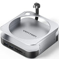 Docking para Mac Mini USB Tipo-C Vention THIHAG/ Ranura SSD M.2/ 4xUSB/ 1xUSB Tipo-C/ 1xDisplayPort 4K/ 1xLector Tarjetas/ 1xJack 3.5mm