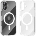 Funda Dura con Magsafe Vention Concise Impact KVBTCB-10/ Compatible con iPhone 17/ Transparente