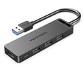 Hub USB 3.0 Vention CHLBD/ 4xUSB/ MicroUSB PD