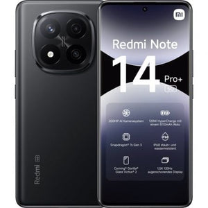Smartphone Xiaomi Redmi Note 14 Pro+ 8GB/ 256GB/ 6.67"/ 5G/ Negro