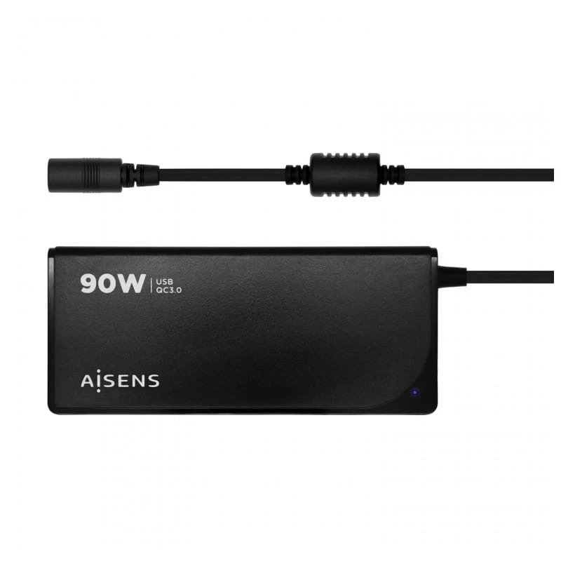 AISENS ASLC-90WAUTO-BK 90W USB Negro - Cargador para portátil