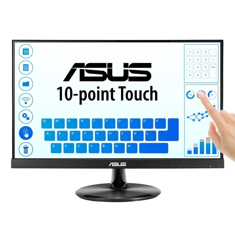 ASUS VT229H Táctil Negro 21,5 pulgadas Full HD IPS 5ms Monitor