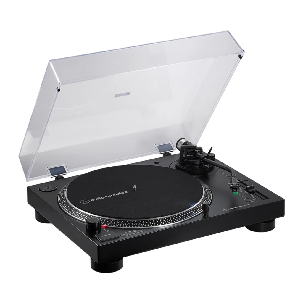 Audio-Technica AT-LP120XBT-USB Bluetooth 5.0 aptX USB 2.0 tracción directa 33/45 rpm preamplificador Tocadiscos