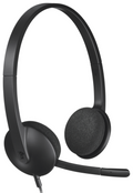 Logitech H340 USB Auriculares Alámbrico Diadema Oficina/Centro de llamadas USB tipo A Negro