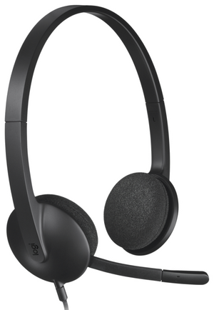 Logitech H340 USB Auriculares Alámbrico Diadema Oficina/Centro de llamadas USB tipo A Negro