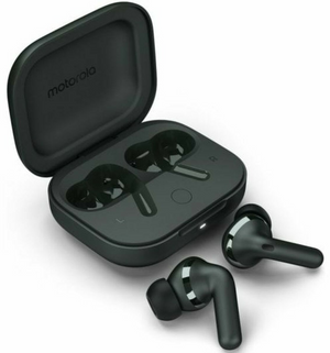 Motorola Moto Buds+ Auriculares Inalámbrico Dentro de oído Llamadas/Música/Deporte/Uso diario Bluetooth Gris