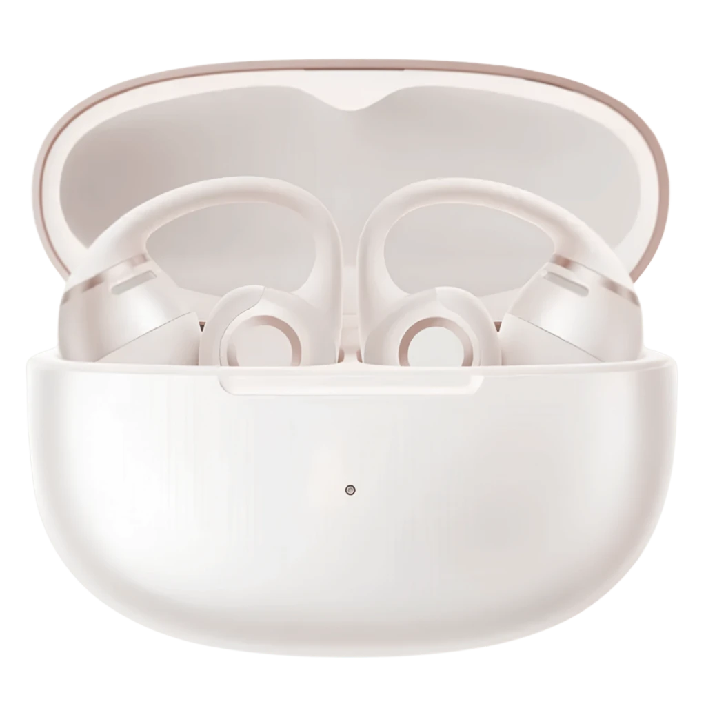 Auriculares SHOKZ OpenDots 2 Blanco Open-Ear Clip Bluetooth 6.1 10h + 40h estuche