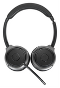 Targus AEH104GL auricular y casco Auriculares Inalámbrico y alámbrico Diadema Llamadas/Música USB Tipo C Bluetooth Negro
