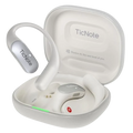 TicNote Pods 4G Blanco - Auriculares Open-Ear con Transcripción IA y eSIM
