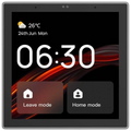 Avatto T6E S Zigbee/Bluetooth Tuya Negro - Panel de control inteligente