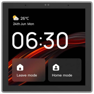 Avatto T6E S Zigbee/Bluetooth Tuya Negro - Panel de control inteligente