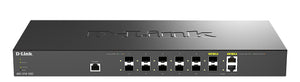 DXS-1210-12SC switch Gestionado L2/L3 1U Negro, Plata