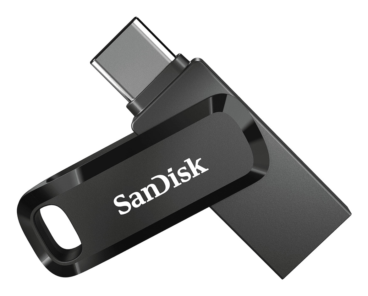 Ultra Dual Drive Go unidad flash USB 256 GB USB Type-A / USB Type-C 3.2 Gen 1 (3.1 Gen 1) Negro