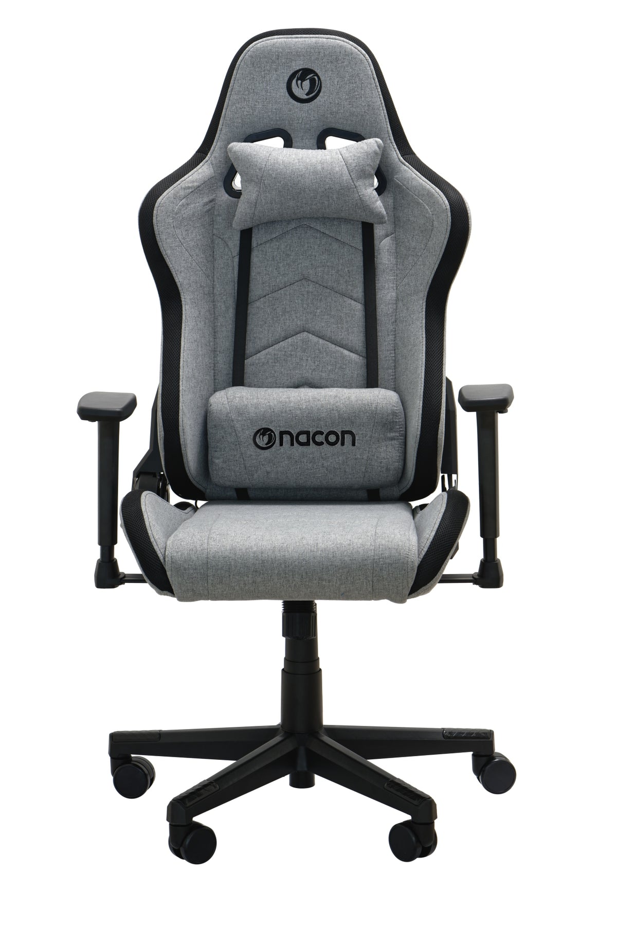 PCCH-675-RGB silla para videojuegos Butaca para jugar Asiento acolchado Gris