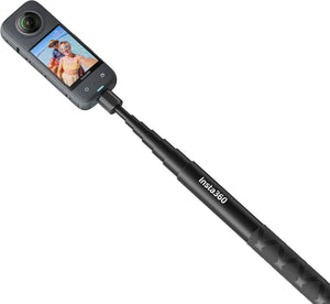 Invisible Selfie Stick (X4, X3, & GO3) palo para autofotos Cámara Negro
