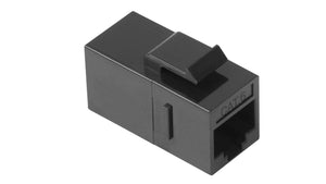 Conector Keystone H/H RJ45 UTP Cat.6 Negro - PHK 2200