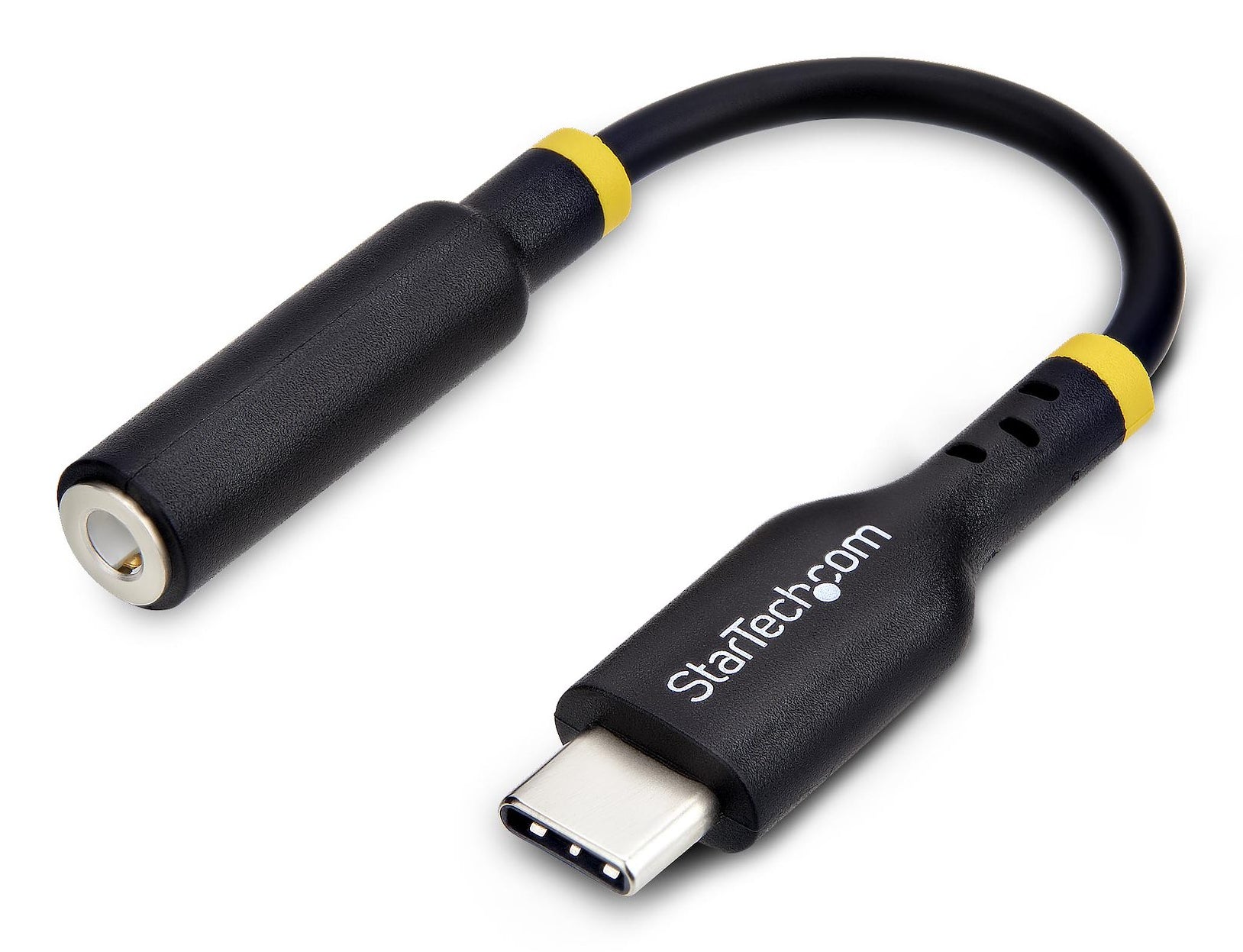 Adaptador de Audio USB-C a 3,5mm TRRS Minijack - Adaptador de Audio USB Tipo C para Auriculares con Micrófono - DAC de 32bits - de Portátil/Móvil/Tablet - Compatible con USB-C/Thunderbolt