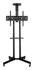 Soporte De Suelo Universal Móvil, Con 2 Bandejas Y Altura Regulable UK501 32?-75? TV / Monitores