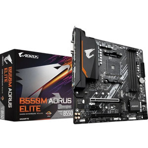Gigabyte B550M AORUS ELITE AMD Zócalo AM4 128GB Micro ATX Negro