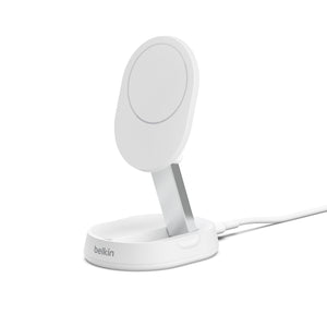 BoostCharge Pro Smartphone Blanco Corriente alterna Cargador inalámbrico Carga rápida Interior