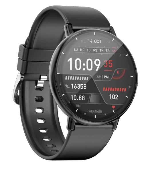 SW-A800 Relojes inteligentes y deportivos 3,53 cm (1.39") IPS Digital 360 x 360 Pixeles Pantalla táctil Negro
