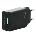 001360 cargador de dispositivo móvil Universal Negro Corriente alterna Auto