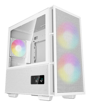 R-CH360-WHAPE3D-G-1 carcasa de ordenador Micro Torre Blanco