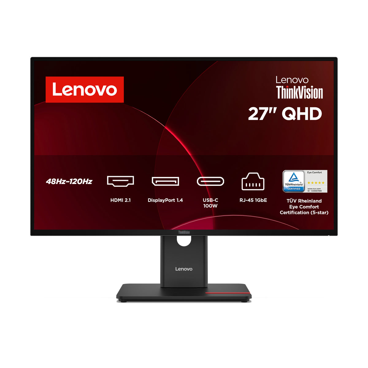 ThinkVision T27QD-40 Monitor