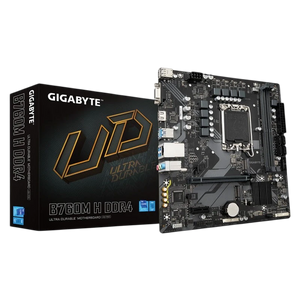 Gigabyte B760M H DDR4 (rev. 1.0) LGA 1700 micro ATX Gigabit Ethernet