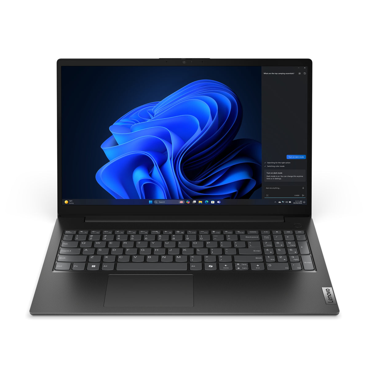 V15 G5 IRL Intel Core 7 240H Portátil 39,6 cm (15.6") Full HD 16 GB DDR5-SDRAM 512 GB SSD Wi-Fi 6 (802.11ax) Windows 11 Pro Negro Español
