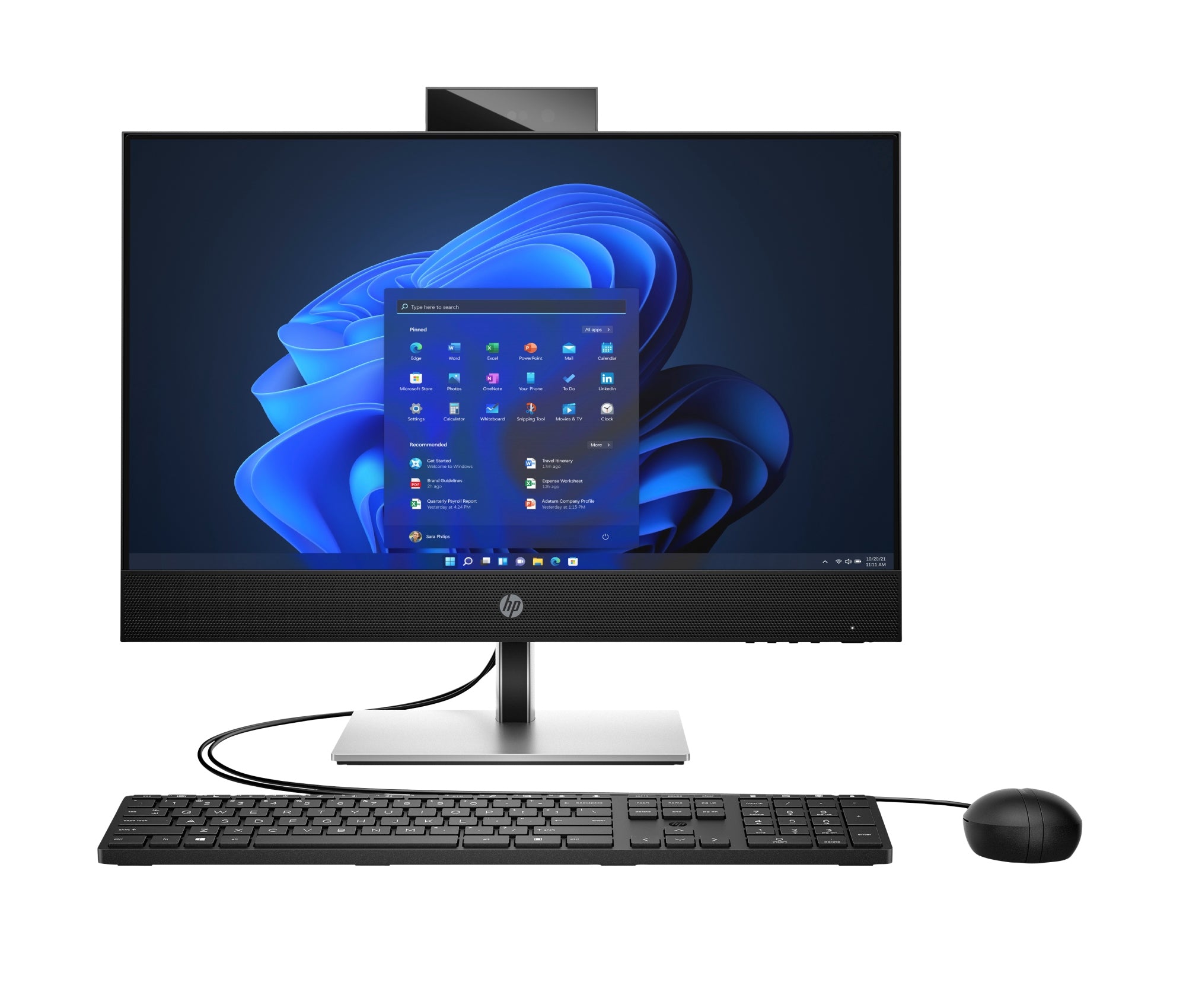 ProOne 440 G9 Intel® Core i7 i7-14700T 60,5 cm (23.8") 1920 x 1080 Pixeles PC todo en uno 16 GB DDR5-SDRAM 512 GB SSD Windows 11 Pro Negro