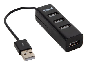 Hub USB 2.0 x 4 puertos HUB-A-4p