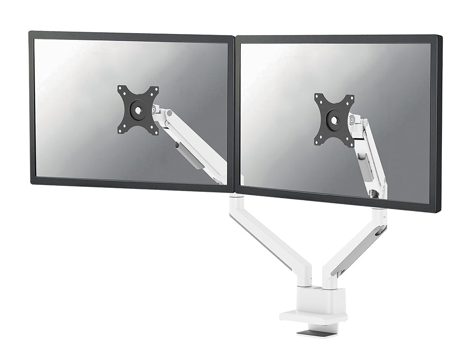 DS70-250WH2 Brazo de monitor 17-32" - resorte de gas - Topfix - Tope-a-180°