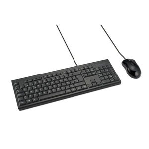 Kit de teclado y ratón con cable KM100 EQ
