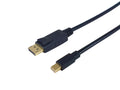 Cable de Mini DisplayPort a DisplayPort, M/M, 2,0 m, 4K/60Hz