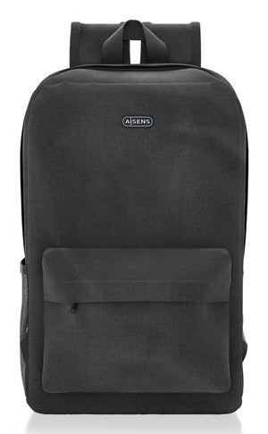 ASBG-BP080-BK maletines para portátil 39,6 cm (15.6") Mochila Negro