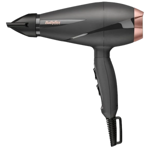 BaByliss Smooth Pro 2100 Secador Profesional Negro/Oro rosa