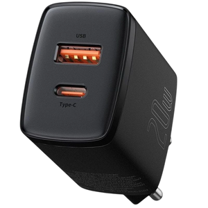 Baseus Compact Quick Charger 20W - Cargador de pared