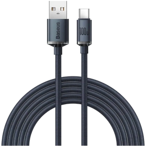 Baseus Crystal Shine - Cable USB-A a USB-C 1,2m