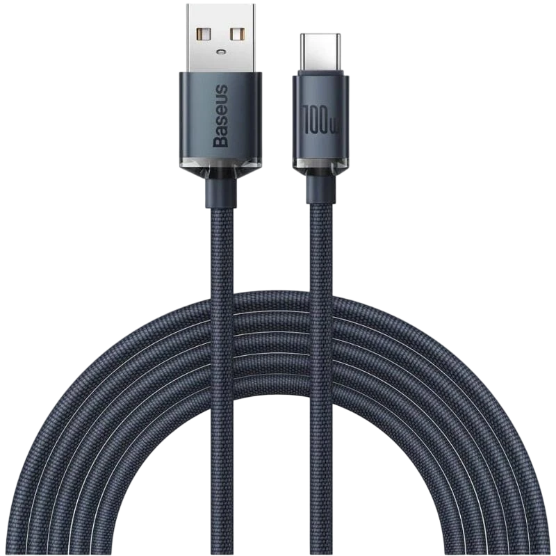 Baseus Crystal Shine - Cable USB-A a USB-C 1,2m