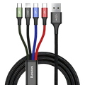 Baseus Fast 4 en 1 - 2xUSB-C 1xLightning 1xMicroUSB