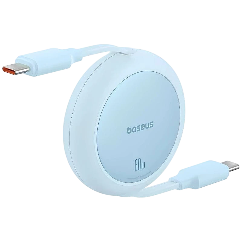 Baseus Free2Pull Azul - Cable Mini USB-C a USB-C 1m