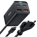 Baseus GaN3 Pro  Quick Charger 65W  2xUSB-A 2xUSB-C - Cargador